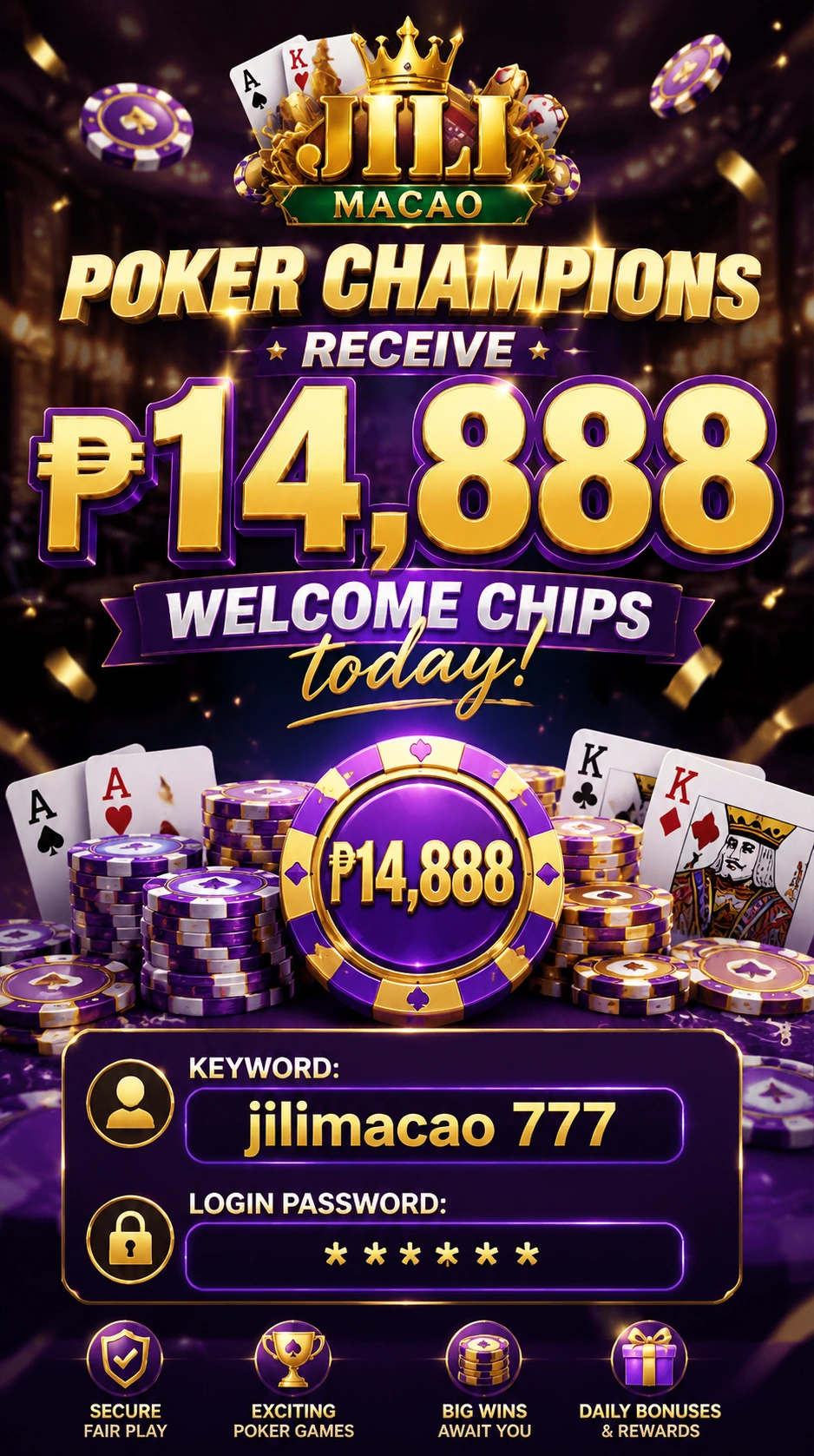 Tournament poker showcase